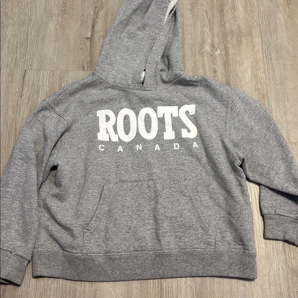 Roots Canada Gray Hoodie - Picture 1 of 2